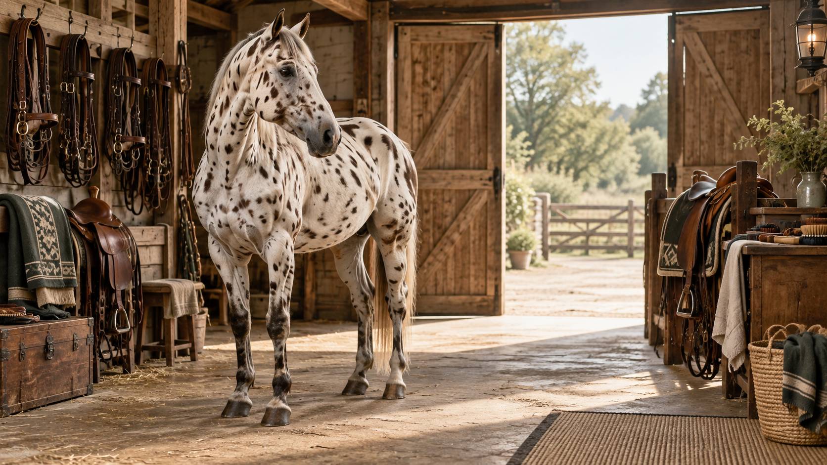 Illustration éditoriale du sujet : Appaloosa : une race avant tout, bien au-delà de la robe